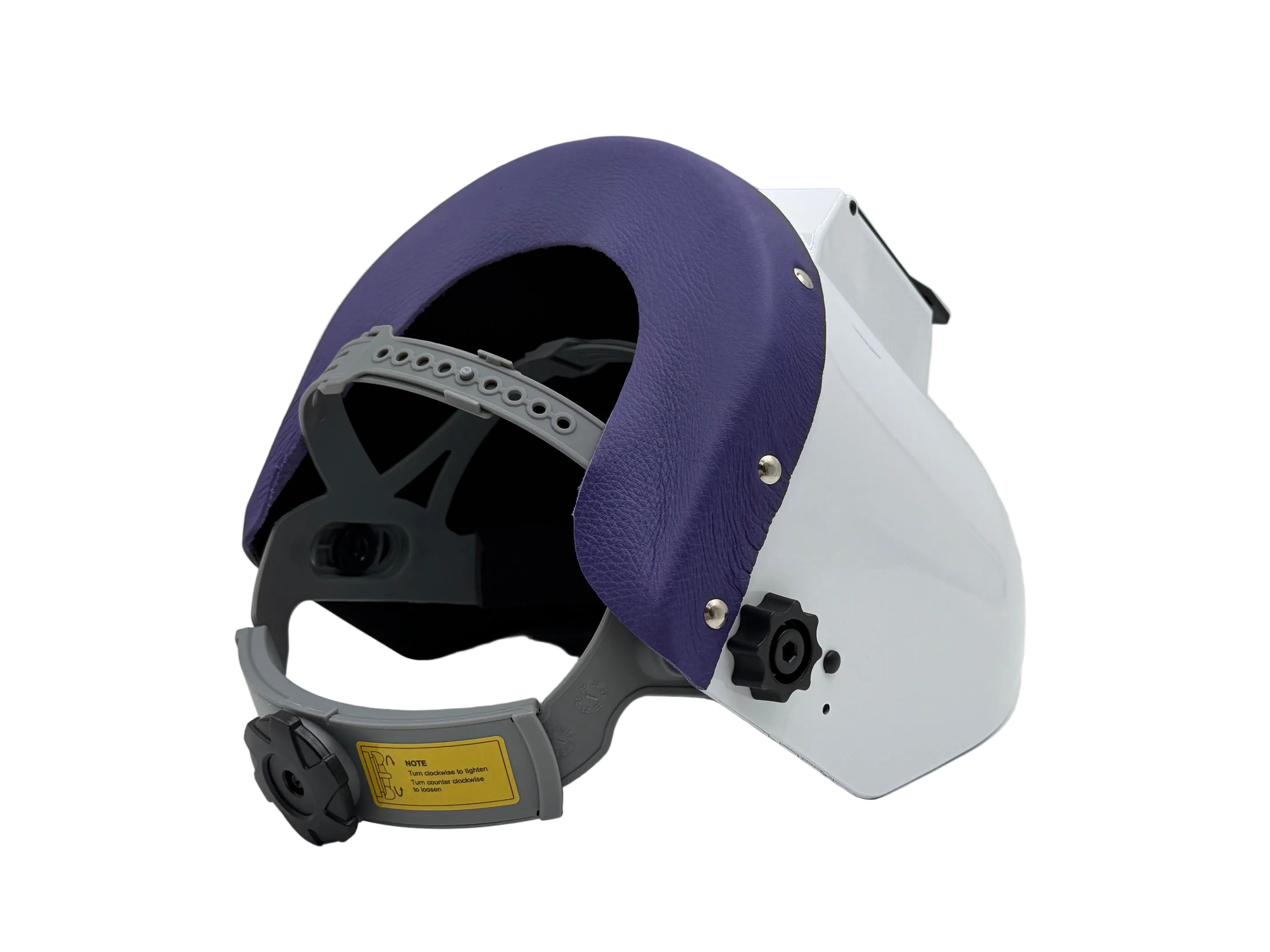 ***IN STOCK 8*** -OUTLAW LEATHER - WHITE PRO X - TOP PURPLE LEATHER