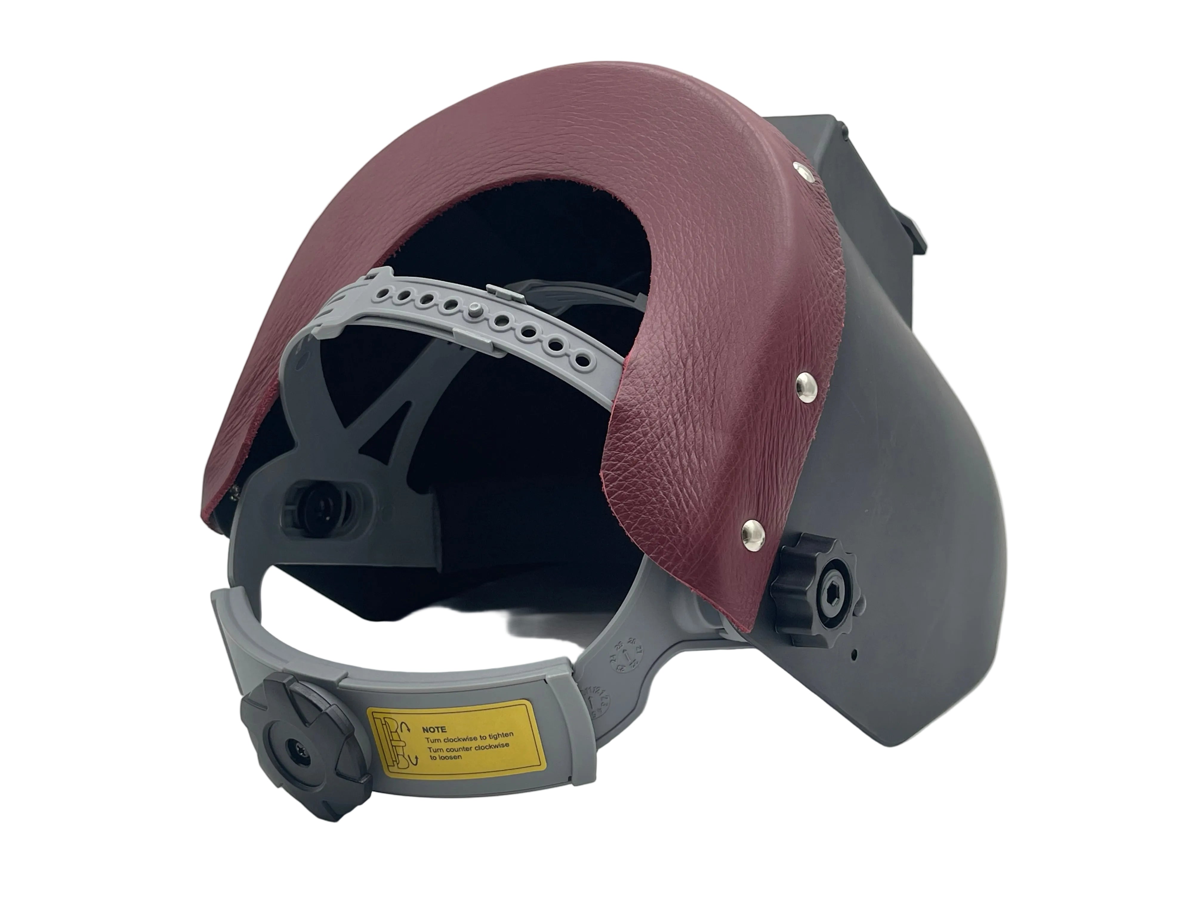 ***IN STOCK 26*** OUTLAW LEATHER - PRO X - TOP MAROON LEATHER