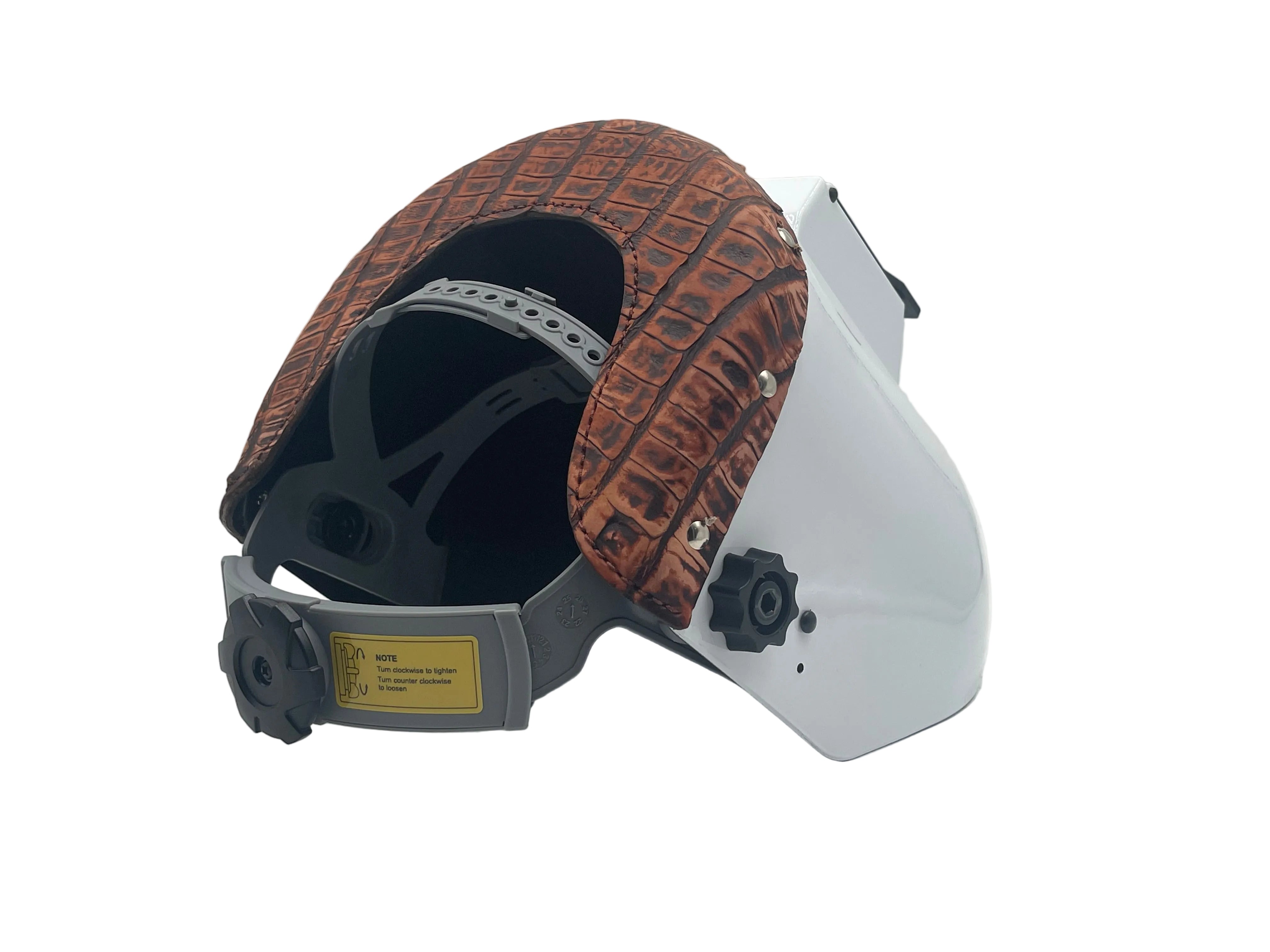 *** IN STOCK 1 *** Outlaw Leather - PRO X WHITE - TOP CONIAC SUNDANCE CAIMAN