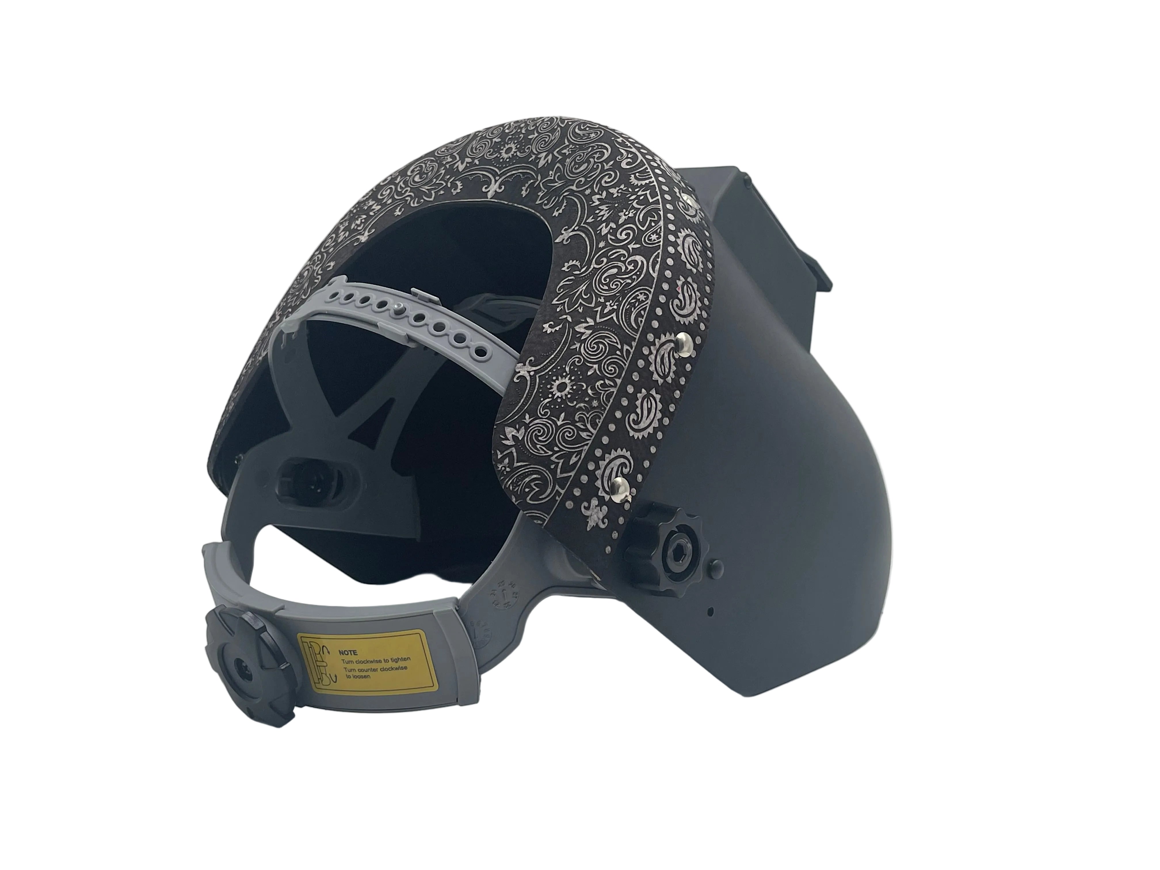 ***IN STOCK 30*** Outlaw Leather - PRO X BLACK - TOP PAISLEY B/W