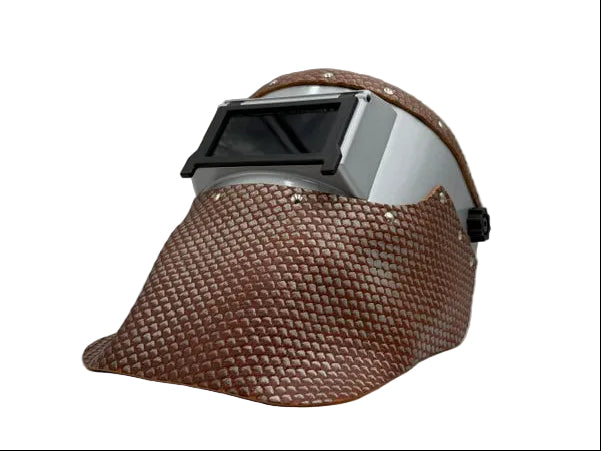 ***IN STOCK 50*** OUTLAW LEATHER - SLIMLINE SILVER - DRAGON SCALE METALLIC FUDGE BROWN