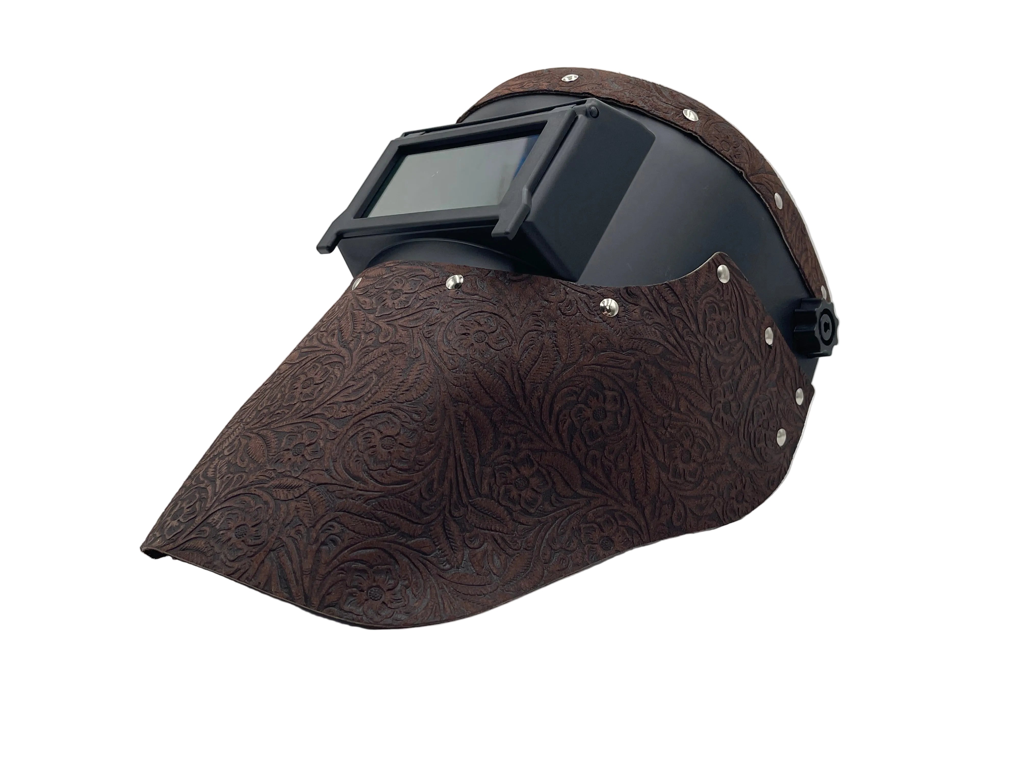 *** IN STOCK 3*** Outlaw Leather - SLIMLINE BLACK - BROWN FLORAL