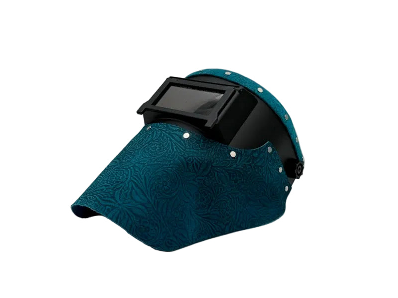 ***IN STOCK 86*** Outlaw Leather - BLACK SLIMLINE -TURQUOISE FLORAL