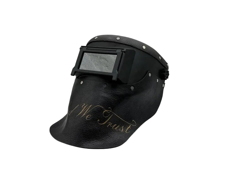 ***IN STOCK 67**** Outlaw Leather - BLACK SLIMLINE - "IN GOD WE TRUST"