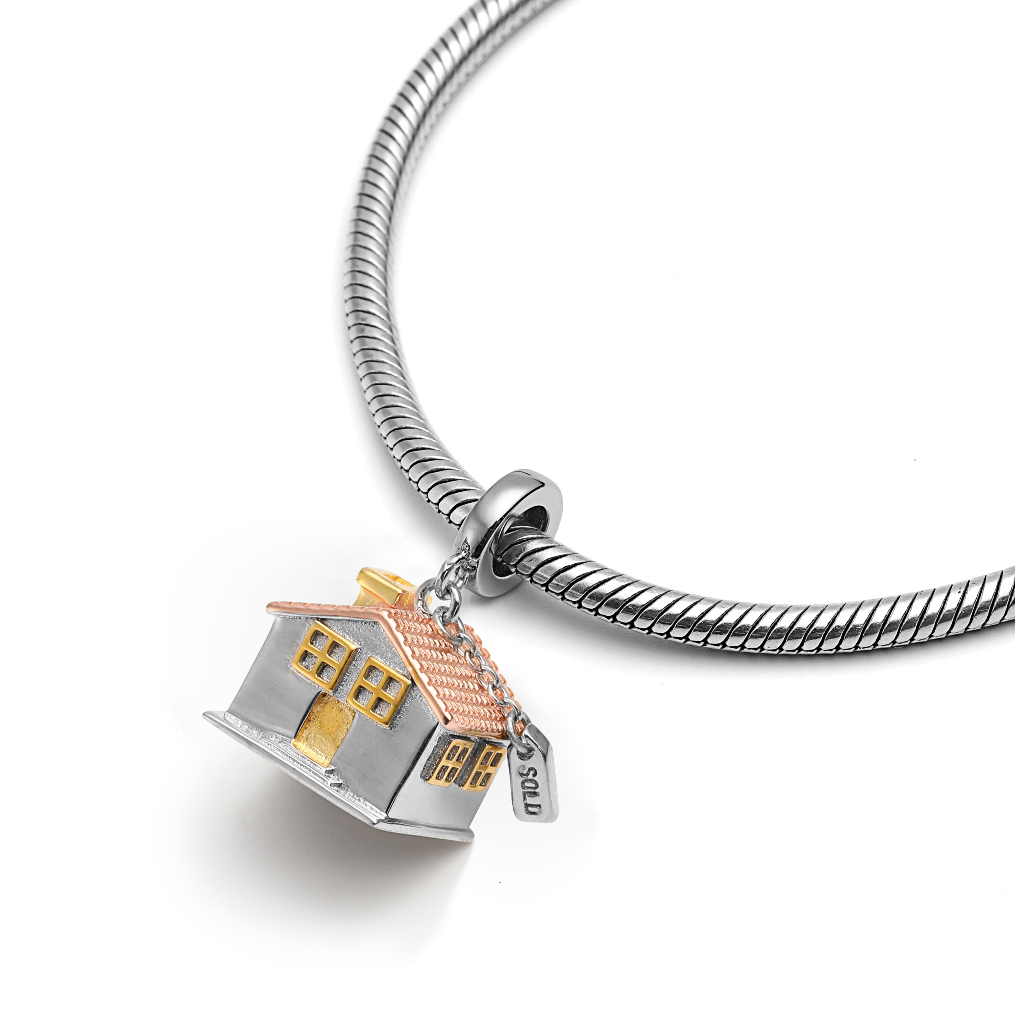 Sterling Silver Sold Home Charm