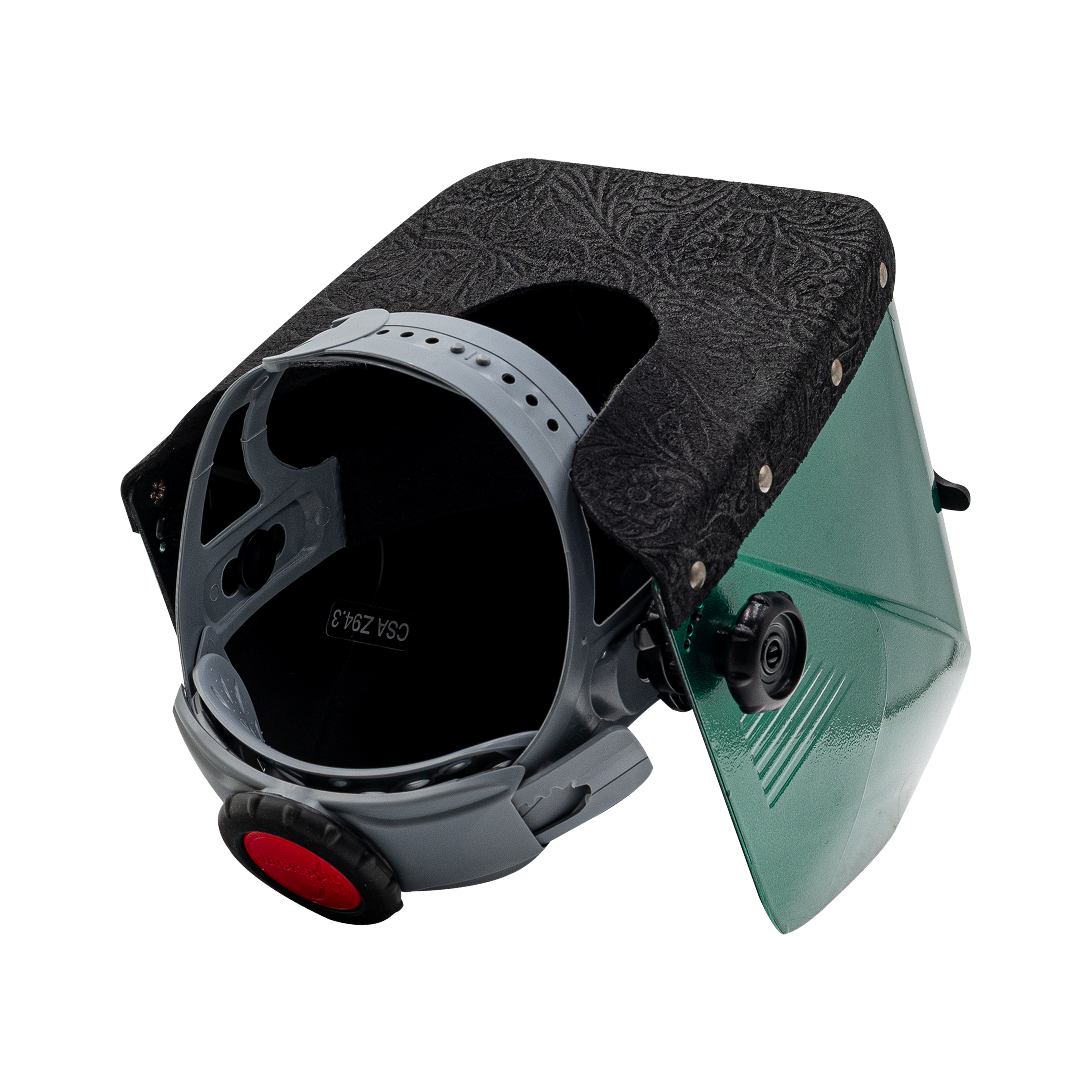 Jackson Safety METALLIC GREEN HSL-2 Passive Welding Helmet – BLACK FLORAL