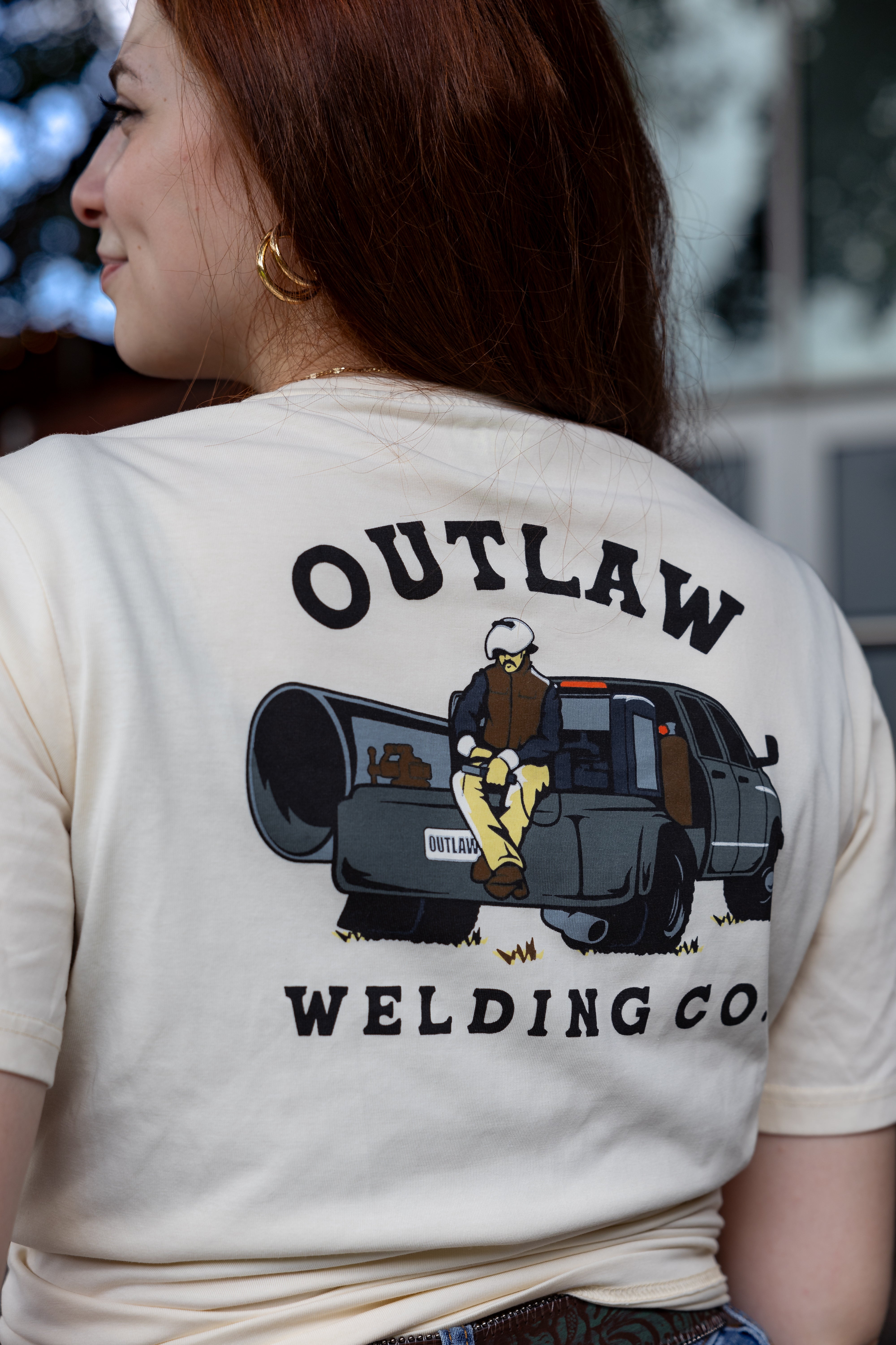 OUTLAW LEATHER *- ATTIRE - WELDING RIG TRUCK