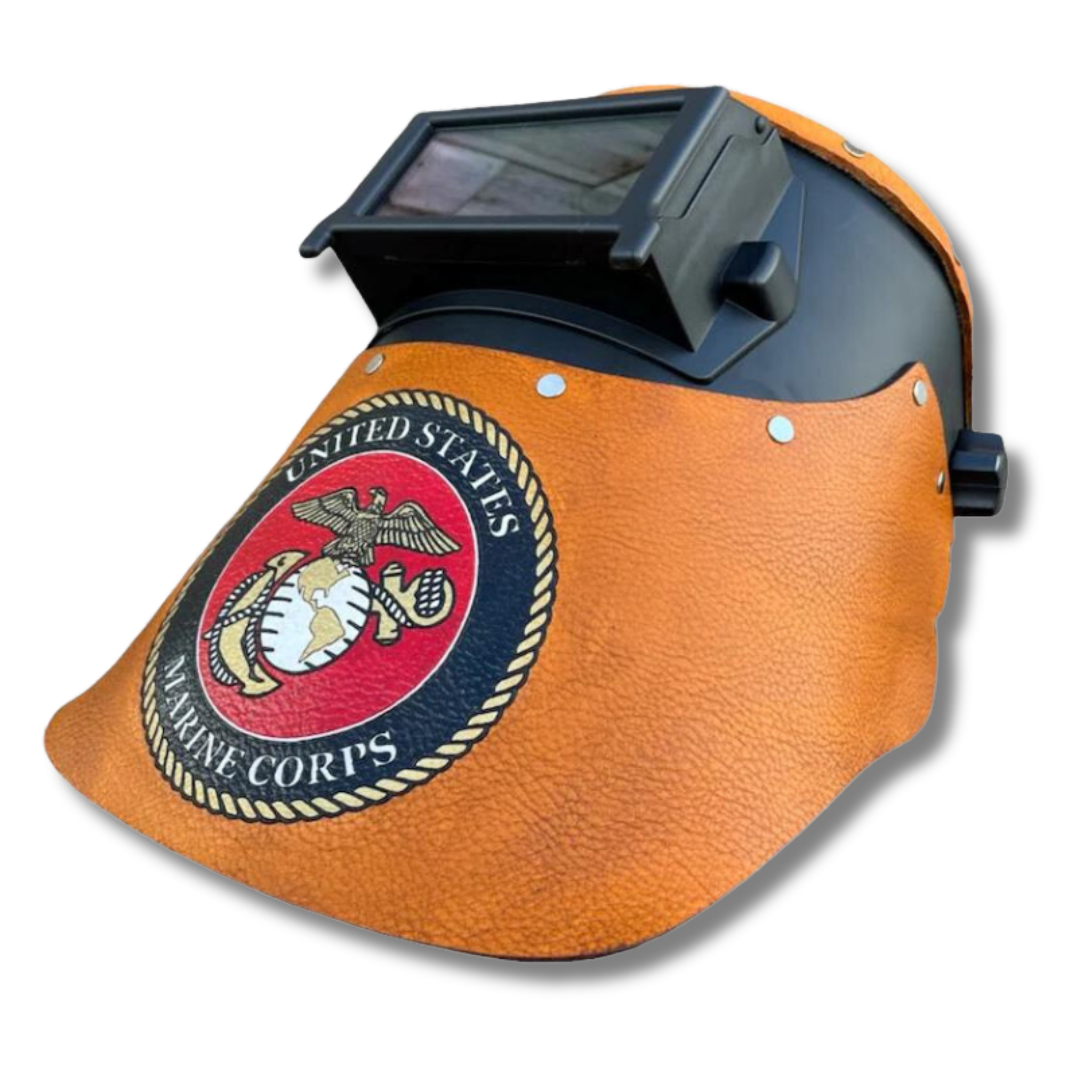 Outlaw Leather - Welding Hood - Marines