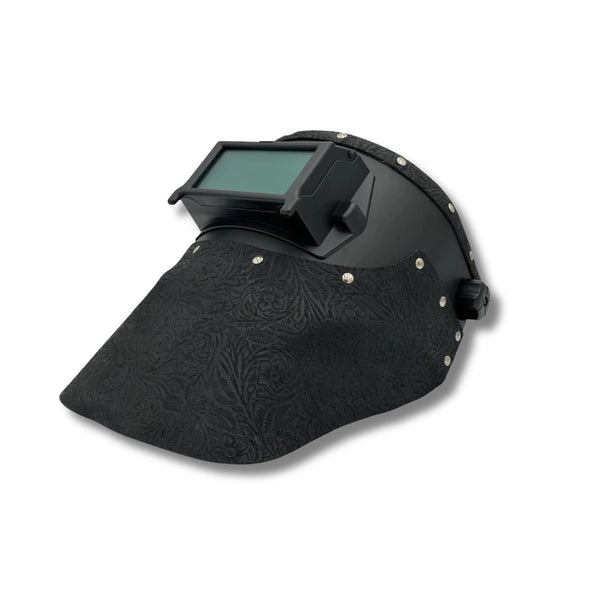 ***IN STOCK*** Outlaw Leather - Welding Hood - Black Floral