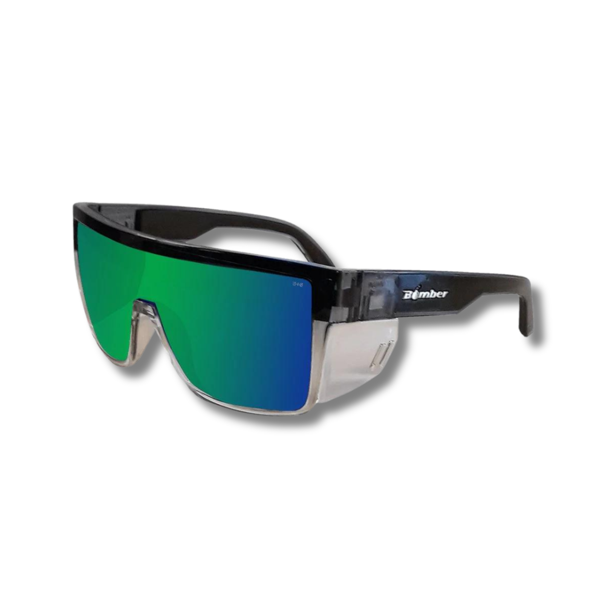 BUZZ Safety Green Mirror Crystal