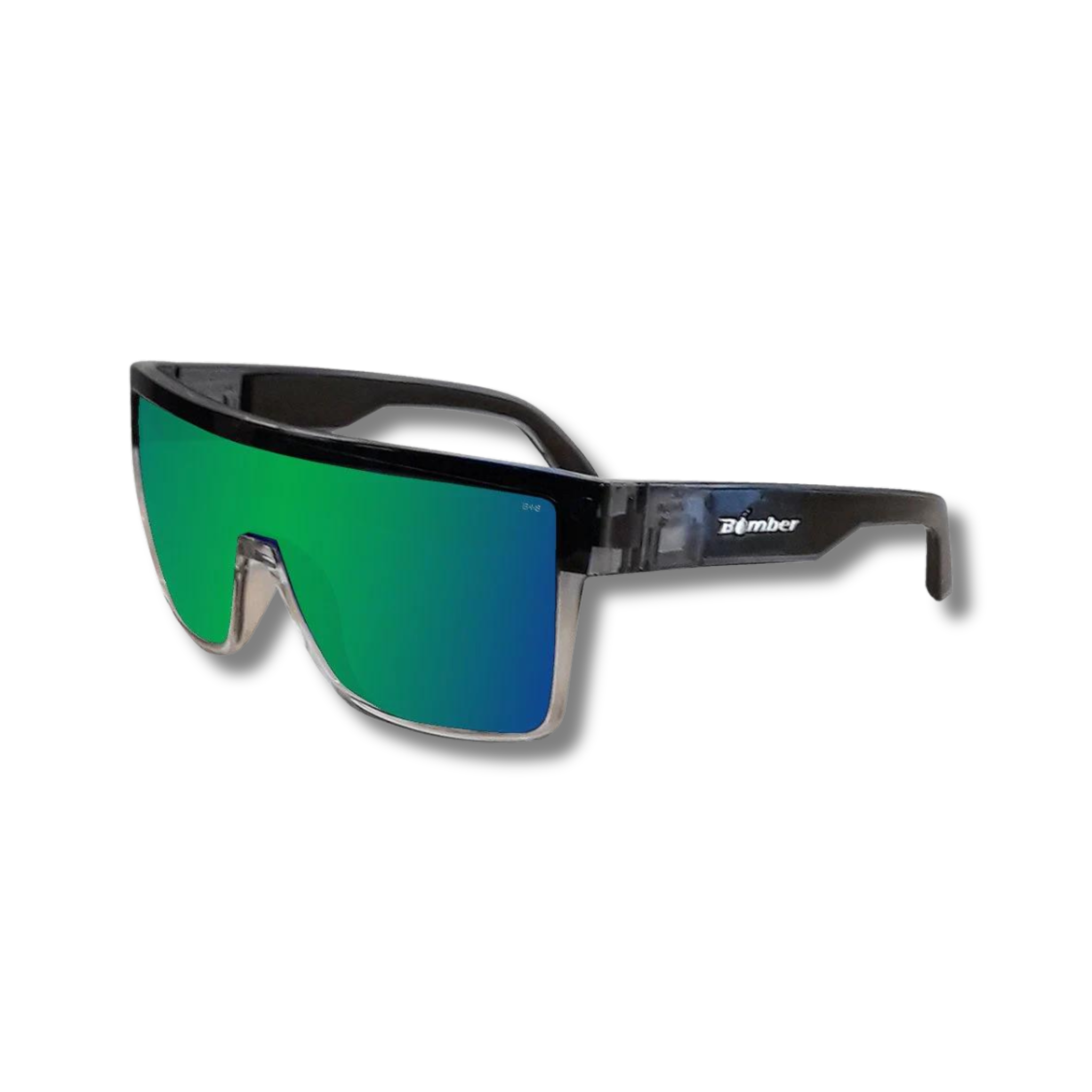 BUZZ Safety Green Mirror Crystal