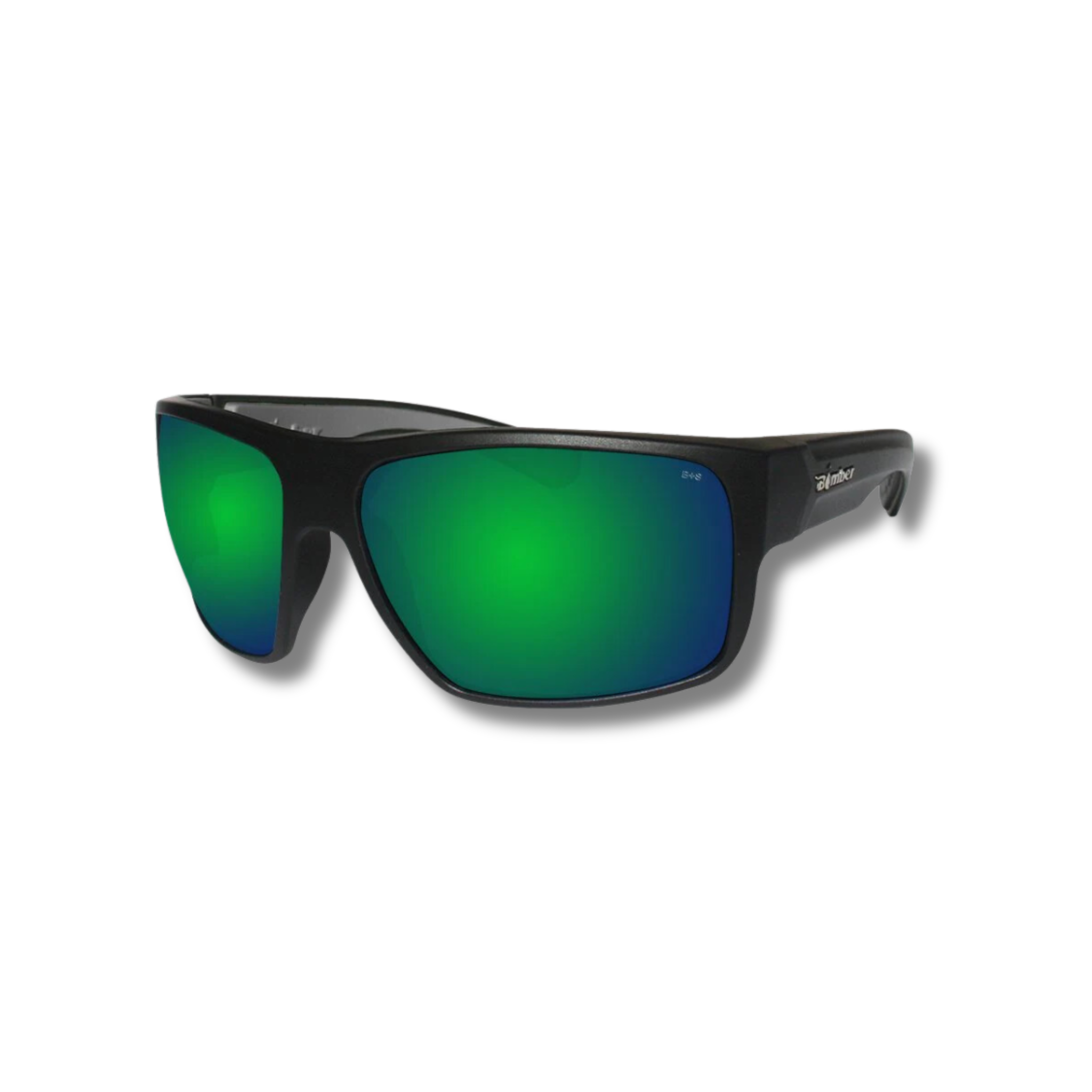 Outlaw Leather - Bomber Eyewear - MANA Safety Green Mirror