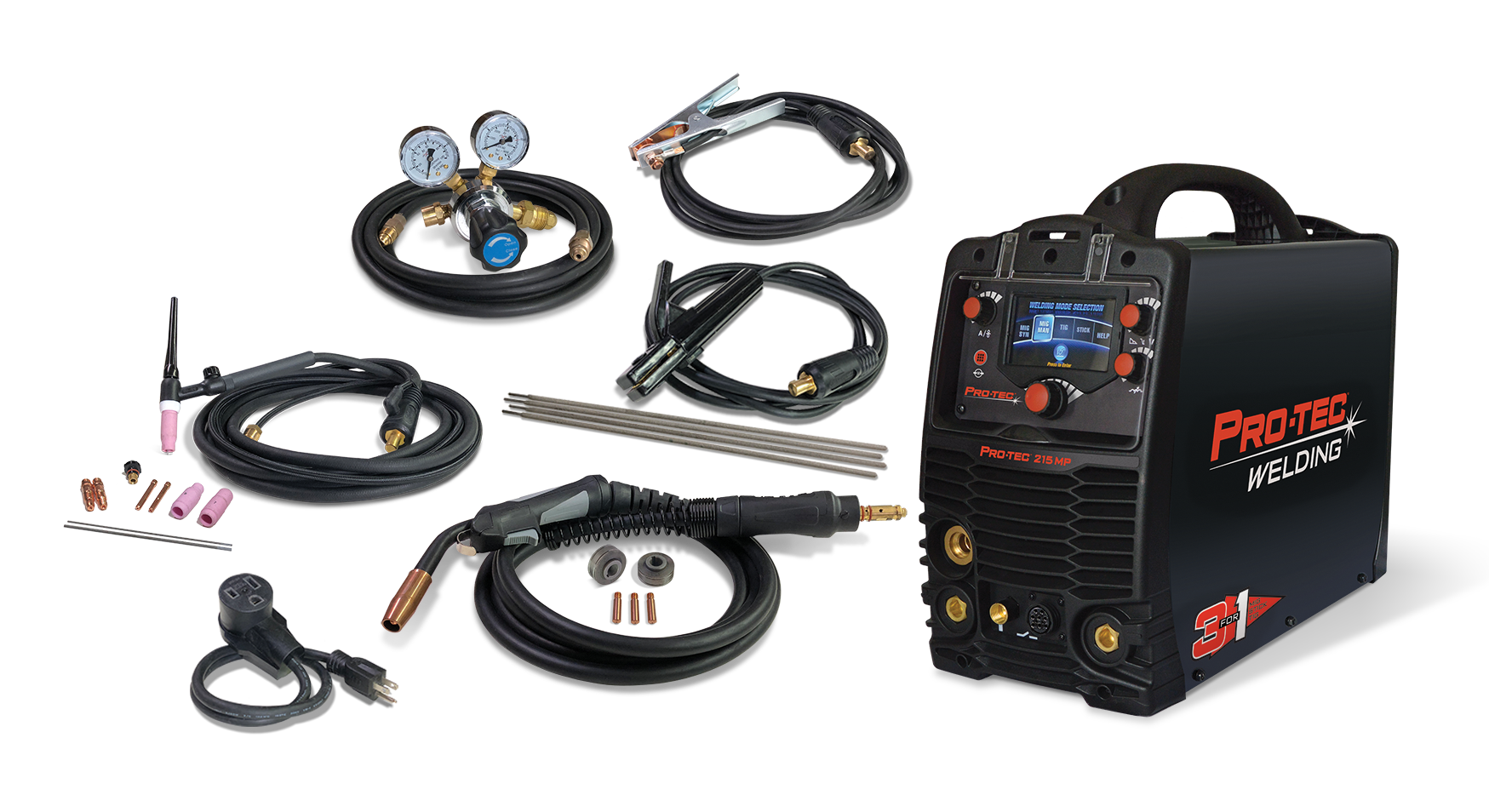 PRO-TEC® 215 MP Multi-Process Welding System | Outlaw Leather