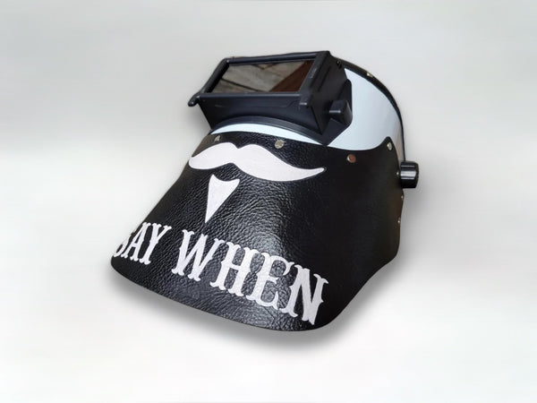 Outlaw Leather - Welding Hood - Say When