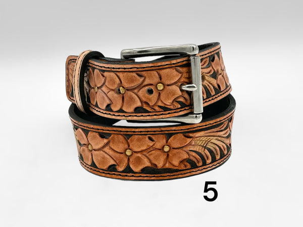 Handtooled Belts