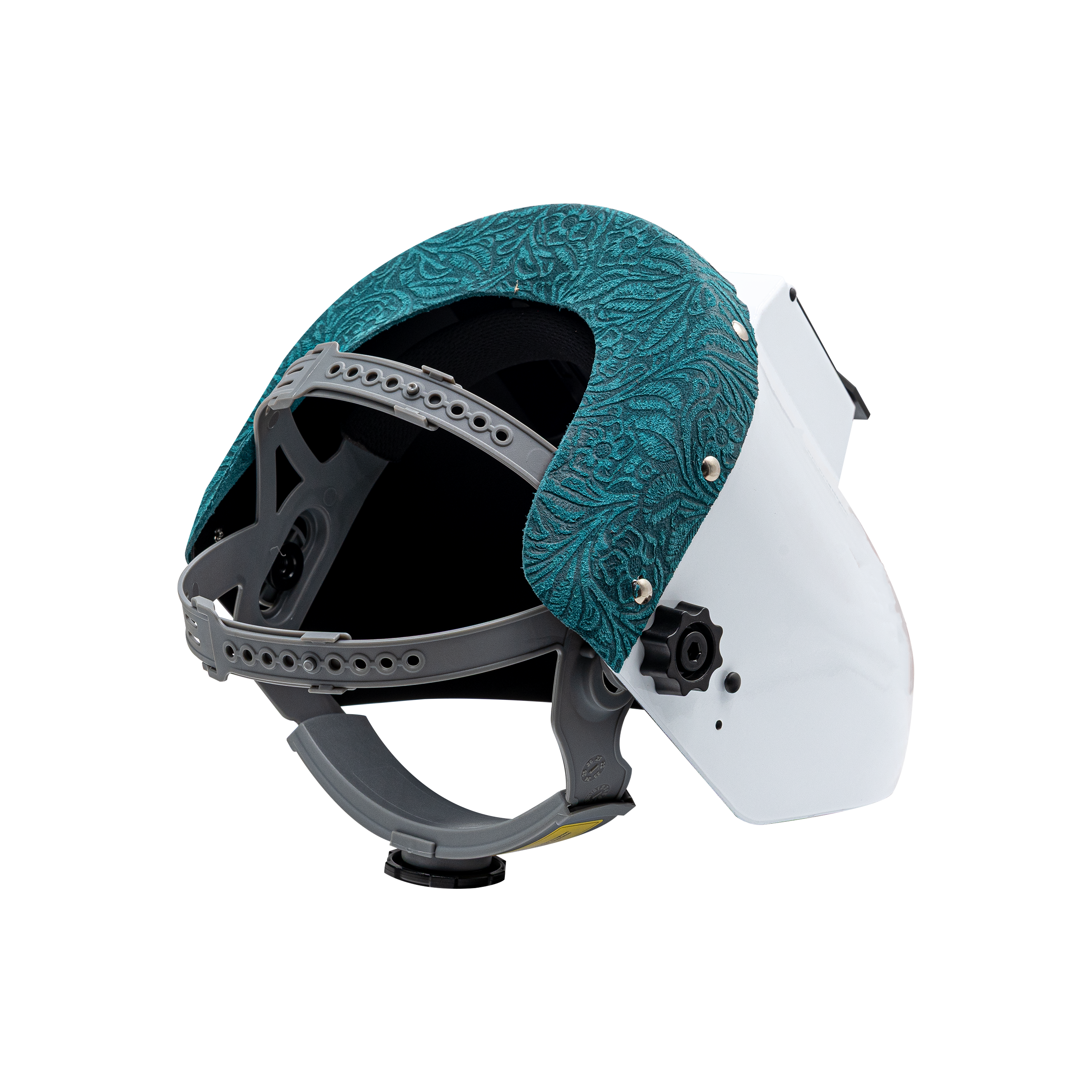 Outlaw Leather Chopped Pro X —  Turquoise Floral Top