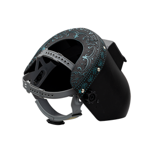 Outlaw Leather Chopped Pro X — Turquoise Paisley