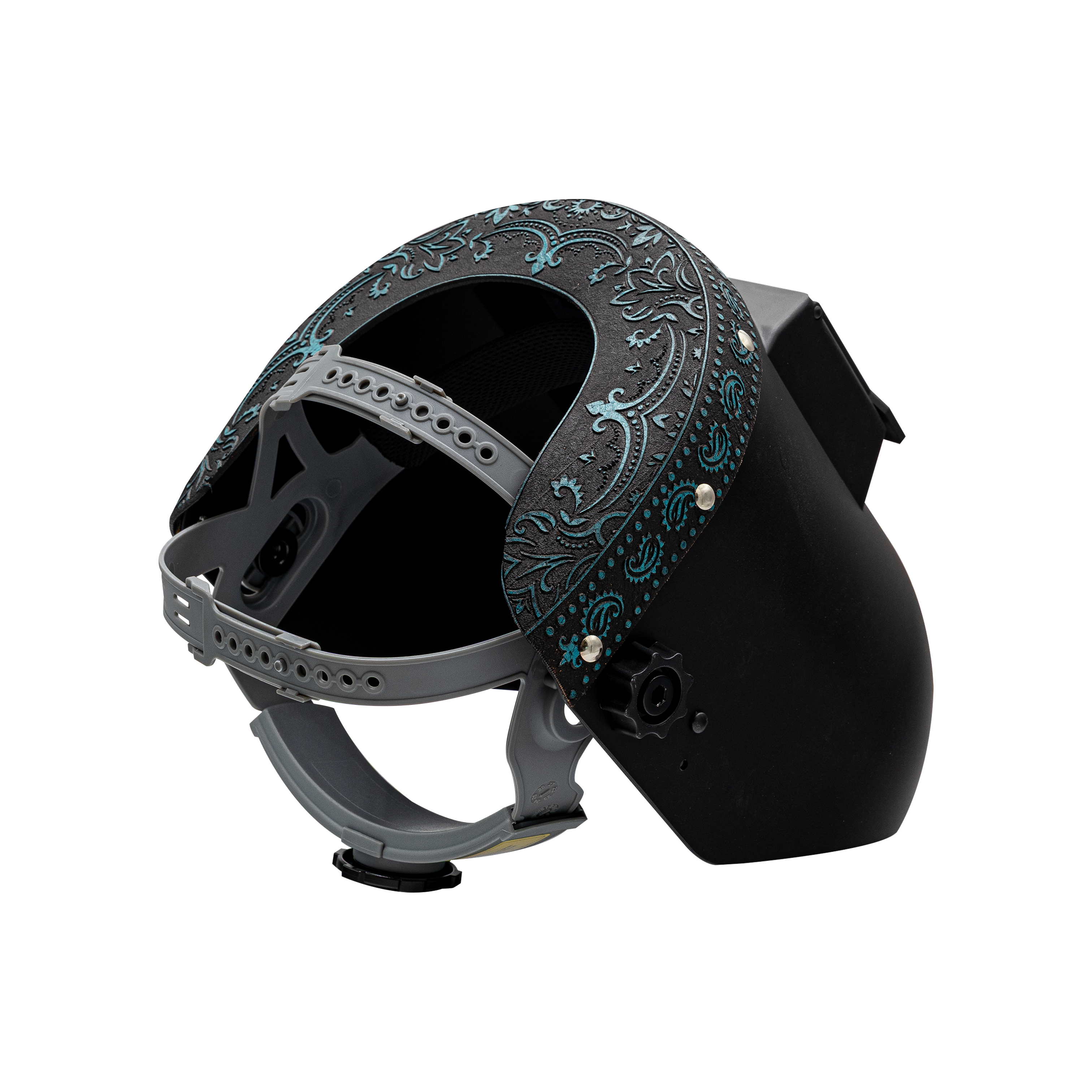 Outlaw Leather Chopped Pro X — Turquoise Paisley