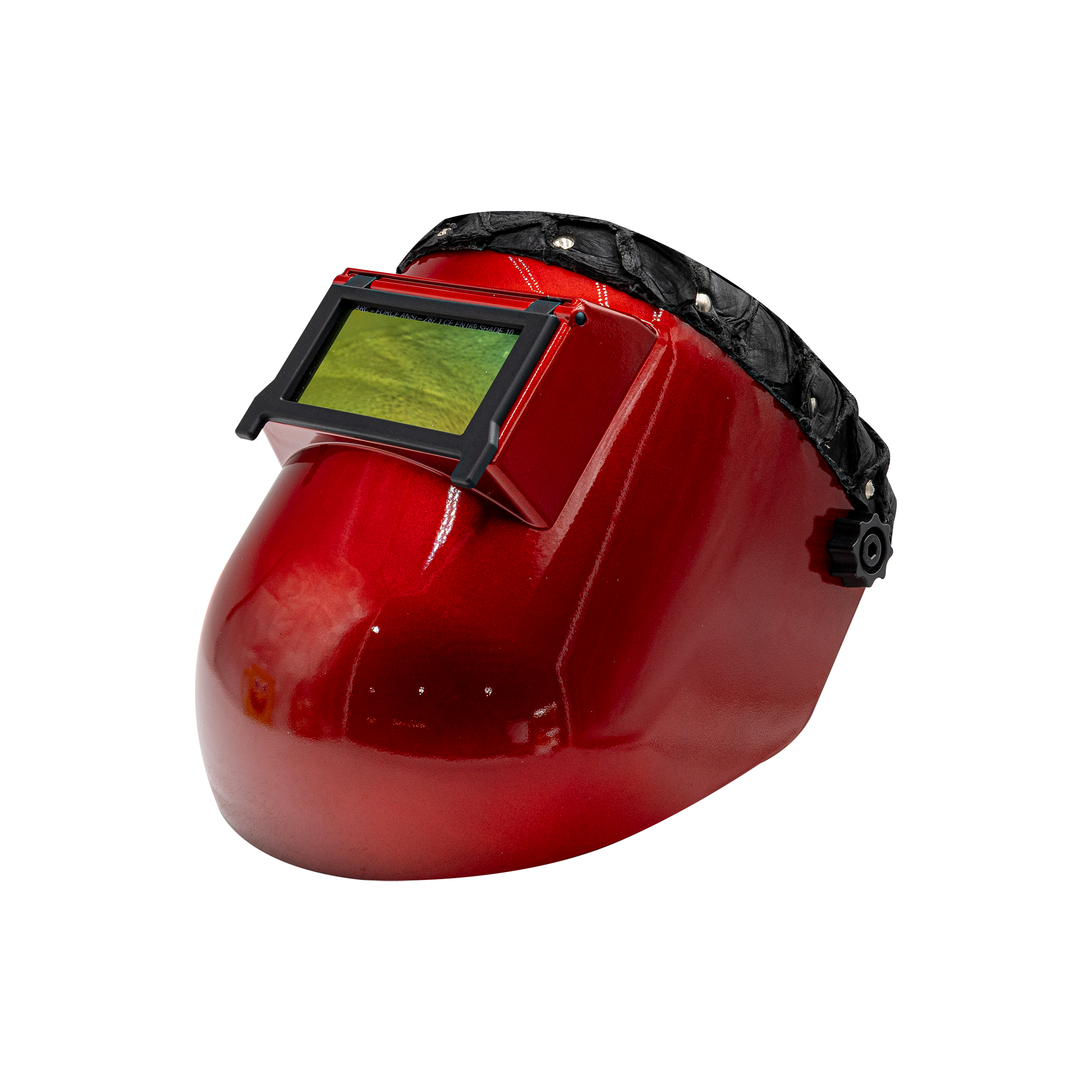 OUTLAW LEATHER - PRO X METAL RED - BLACK PIRARUCU