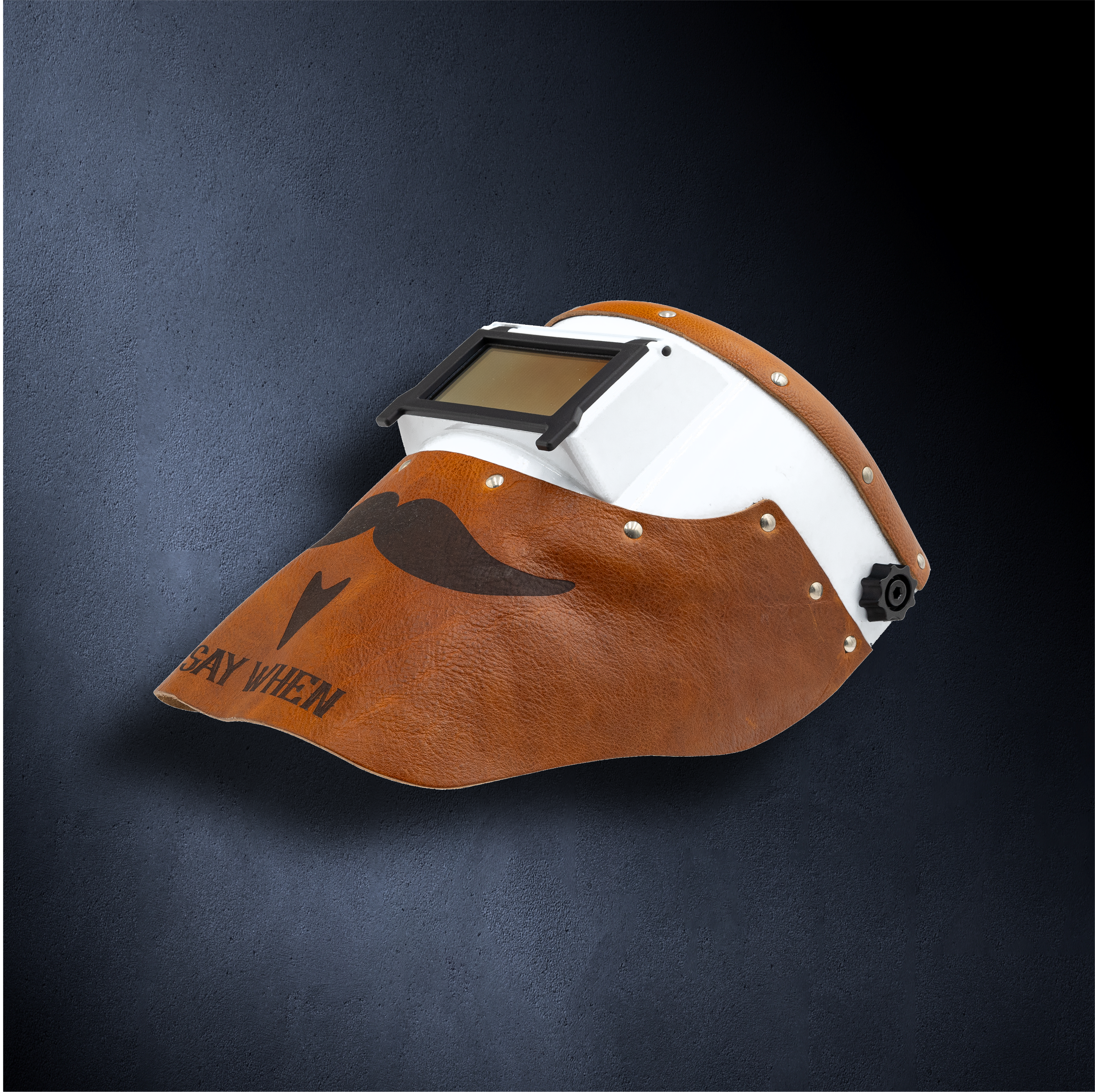 Outlaw Leather - Slimline Welding Hood - Say When Hood