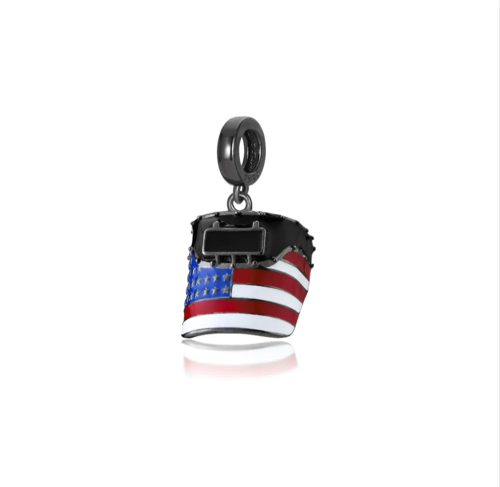 USA Welding Hood Pendant