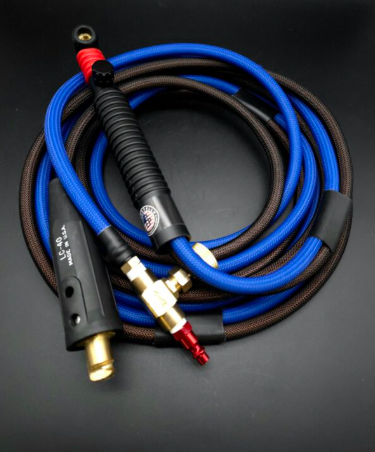 17FV Blue & Black Double Line Tig Torch