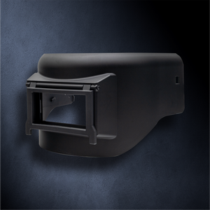 Shell Finish On Compact Slimline Shell Black– LeatherClick Collection