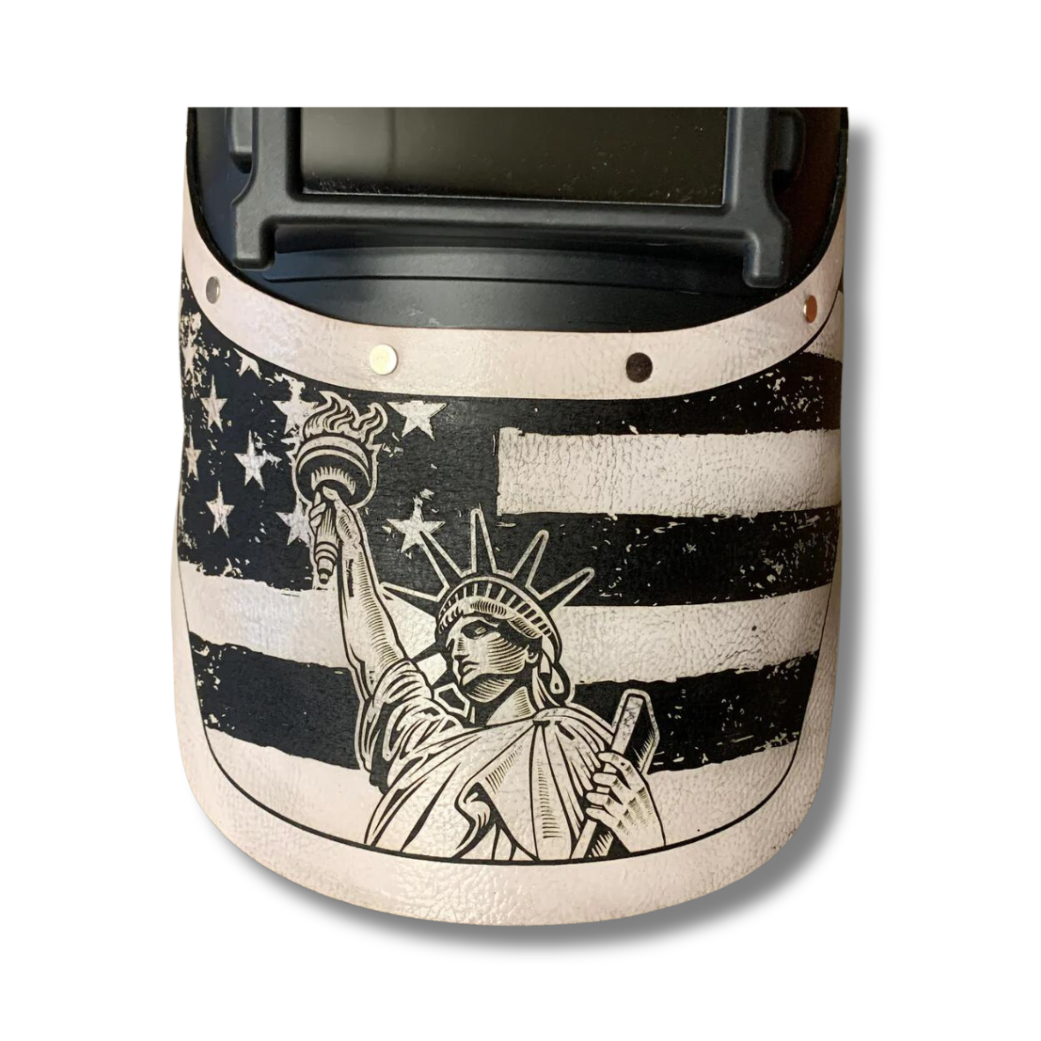 Outlaw Leather - Welding Hood - Statue of Liberty