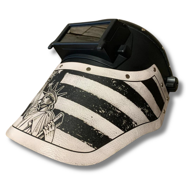 Outlaw Leather - Welding Hood - Statue of Liberty