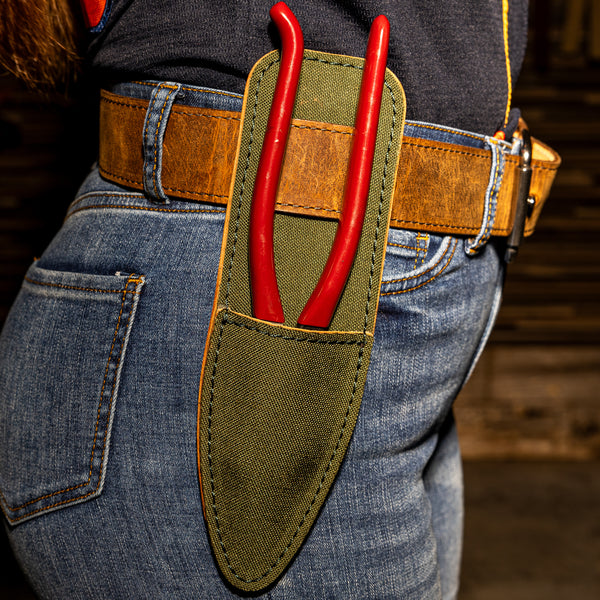 OUTLAW LEATHER - CANVA TOOL POUCHES - CUTTING PLIERS