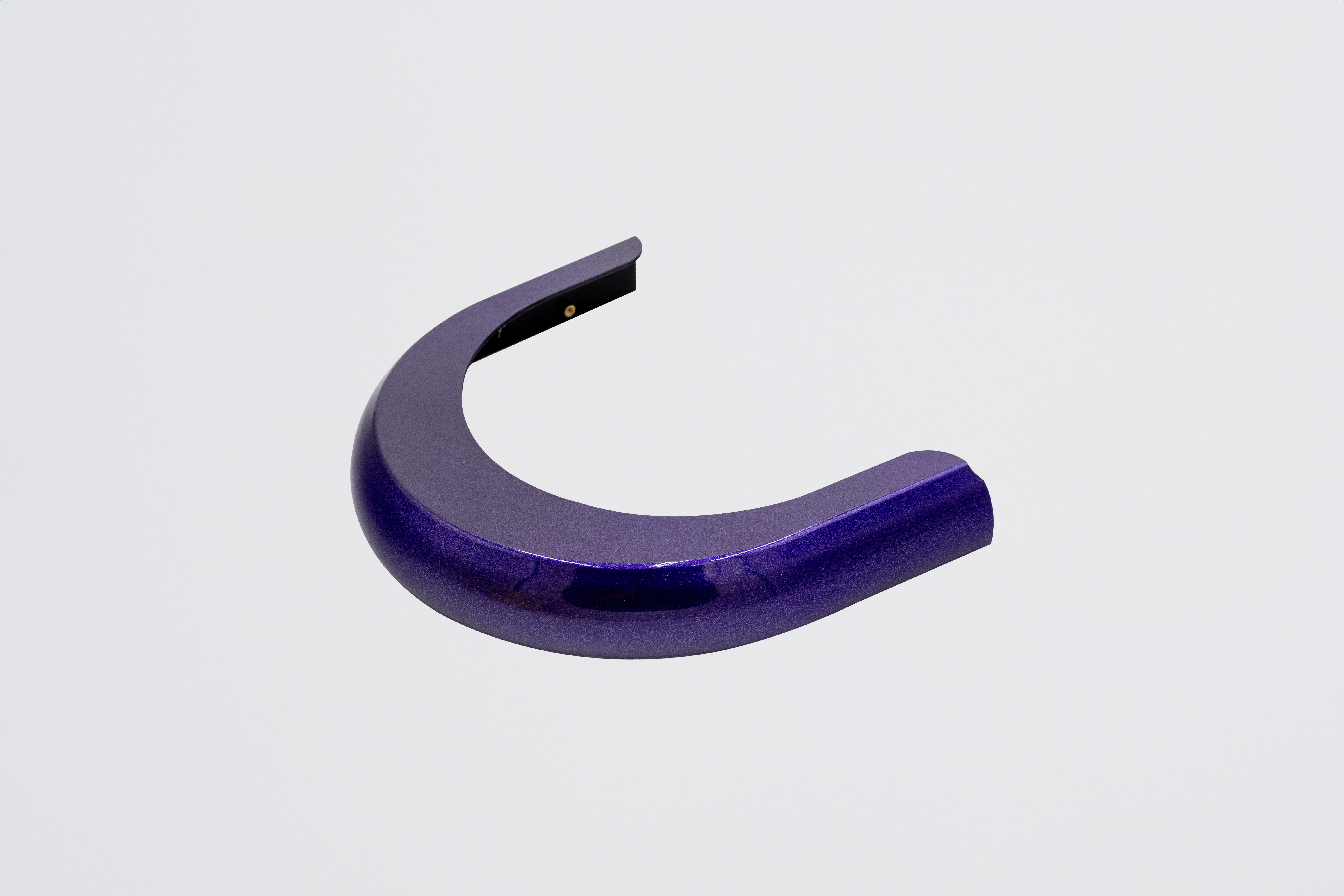 LeatherClick Top – Metallic Purple