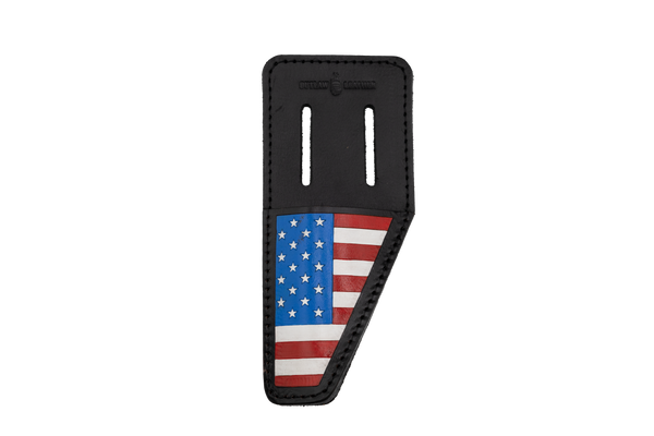 OUTLAW LEATHER - USA FLAG TOOL POUCHES