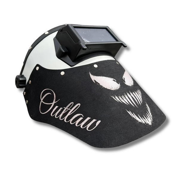 Outlaw Leather - Welding Hood - Outlaw Venom