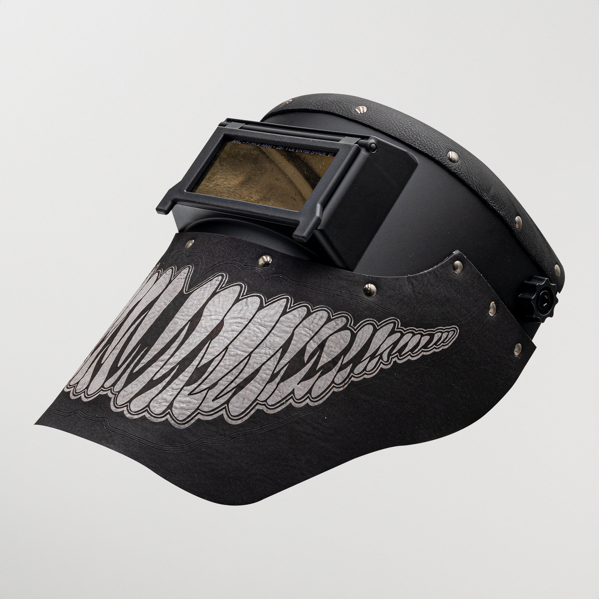 ⭐️レアOUTLAW:アウトロウ/パンチング加工 牛革半袖 ライダース黒M Outlaw Leather - Slimline - Venom