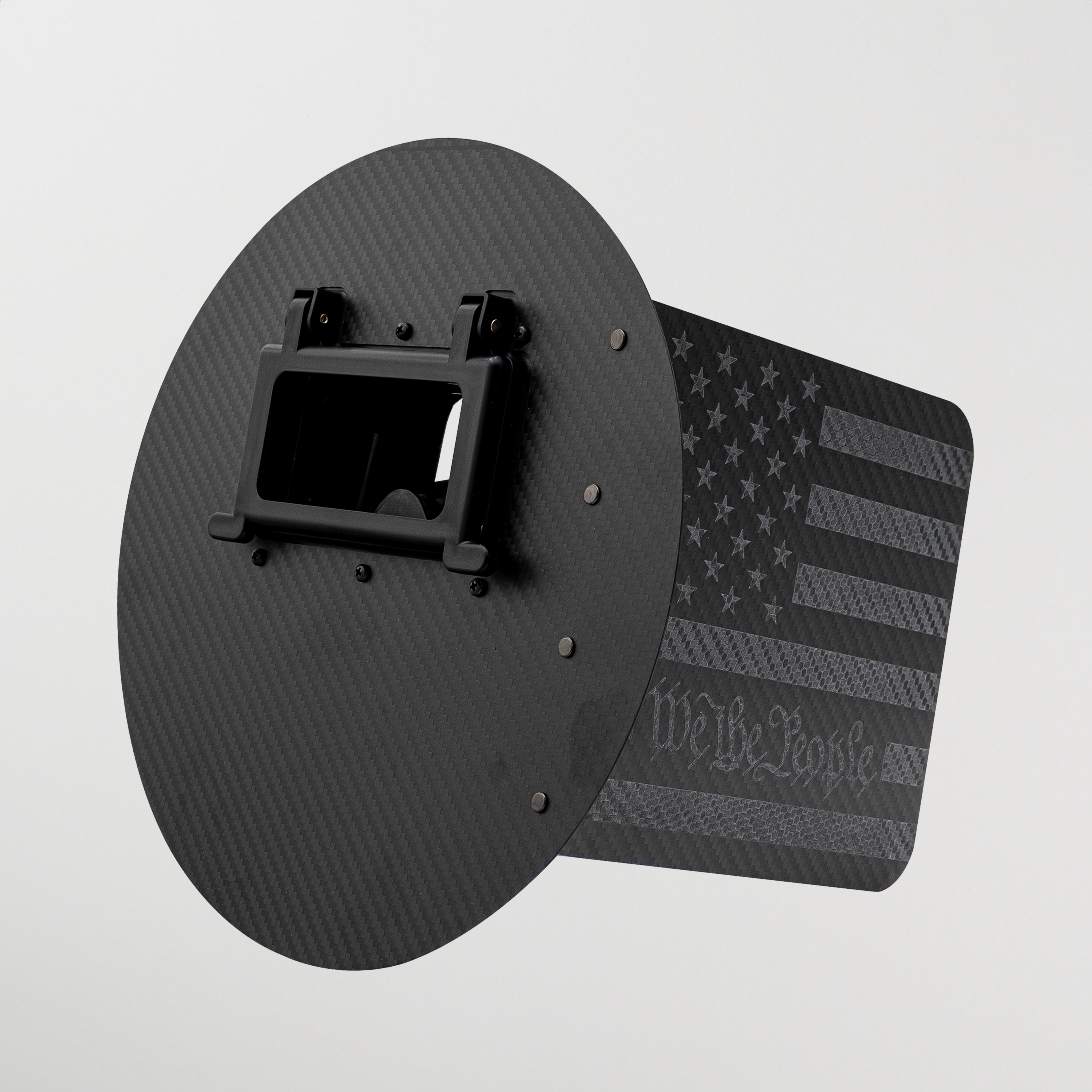 Outlaw Leather - Pancake Flip up  - Carbon Fiber - We The People