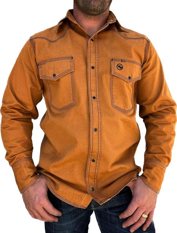 Western Yoke Triple Stitched Cotton Twill Welding Shirts (Non FR)