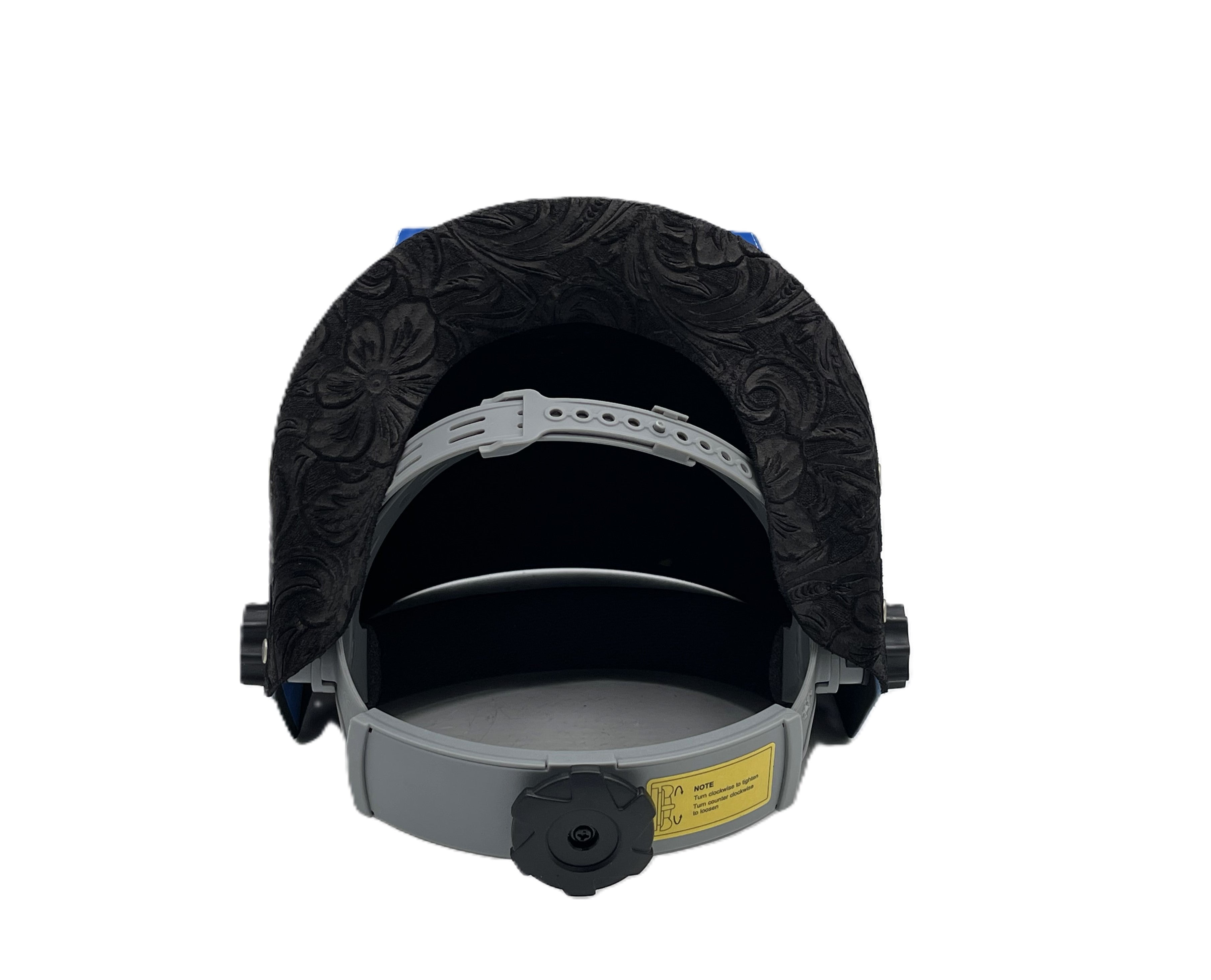 ***IN STOCK 64*** OUTLAW LEATHER - BLUE SLIMLINE PRO X - TOP BLACK FLORAL