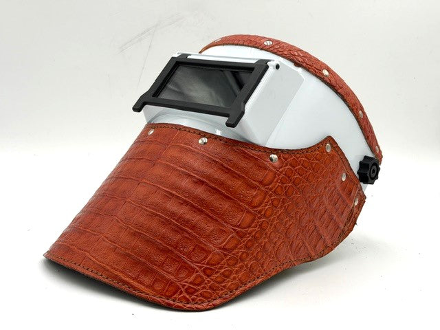 IN STOCK 2*** Outlaw Leather - WHITE SLIMLINE - CAIMAN CONIAC