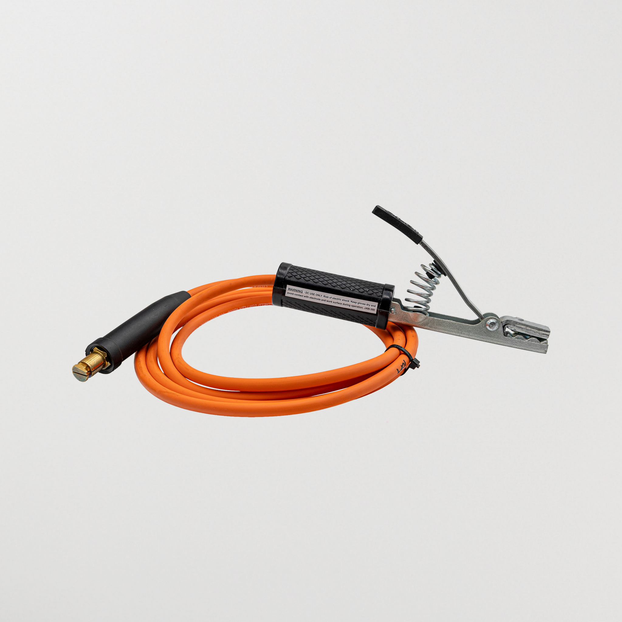 JAW 300 heavy-duty electrode holder with US Flex Cable side view