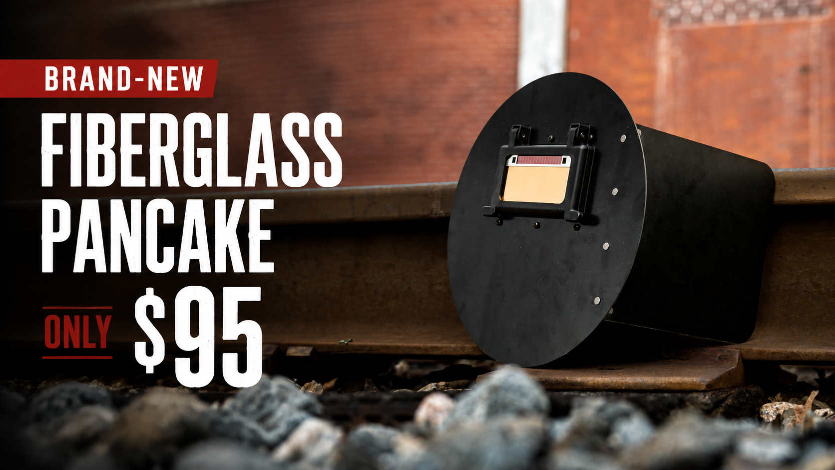 Brand-new Outlaw Leather fiberglass pancake welding hood, only $95