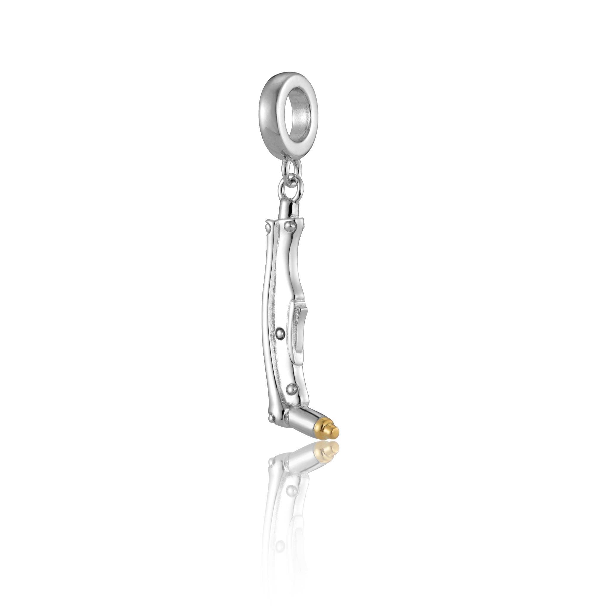 Sterling Silver Plasma Cutter Charm