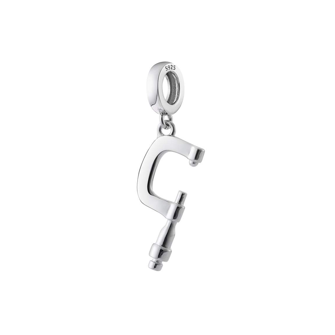 Sterling Silver Micrometer Charm