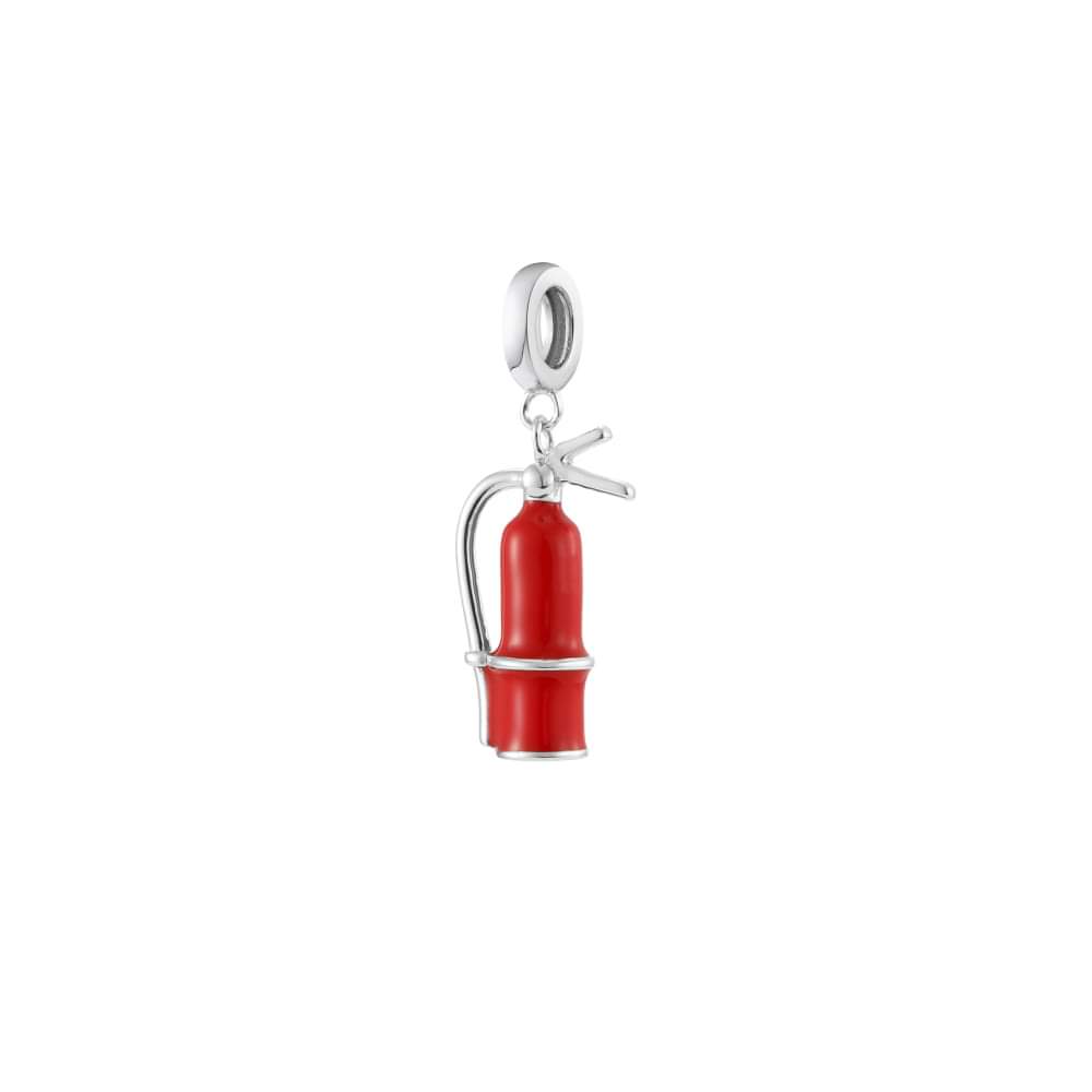 Sterling Silver Fire Extinguisher Charm