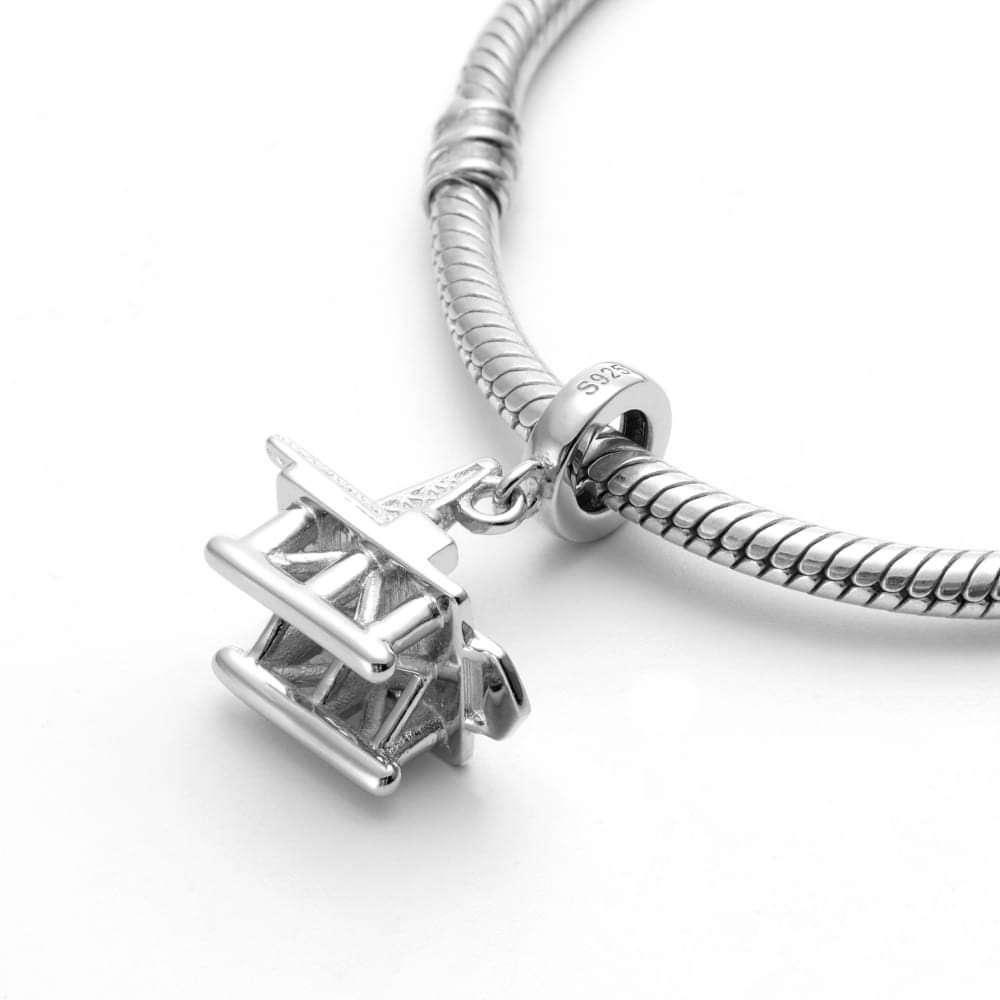 Sterling Silver Offshore Oil Platform Charm