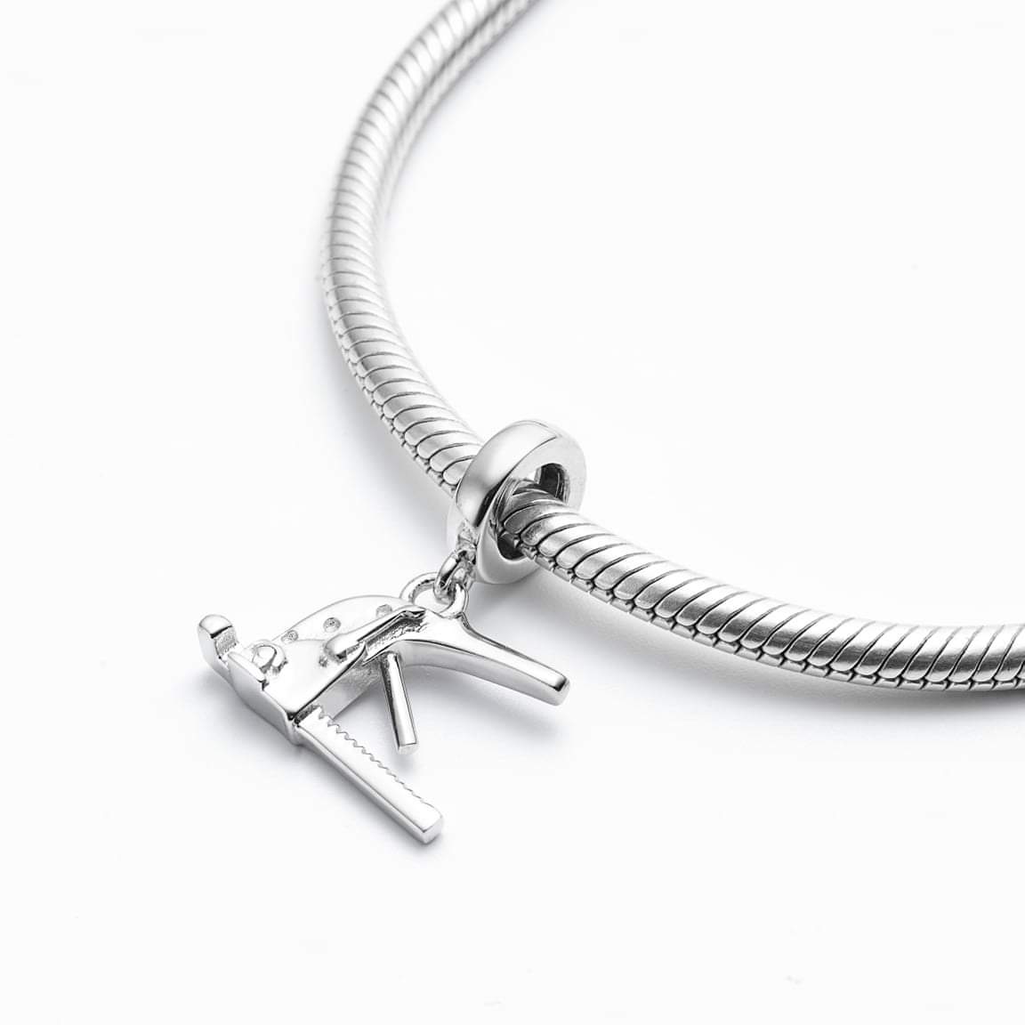 Sterling Silver Insulation Tensioner Charm