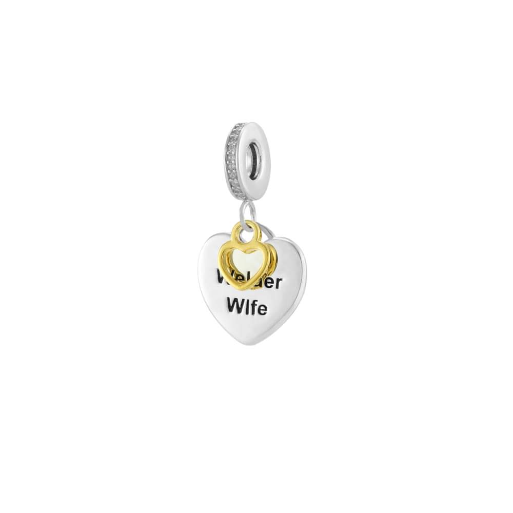 Sterling Silver Welder Wife Charm