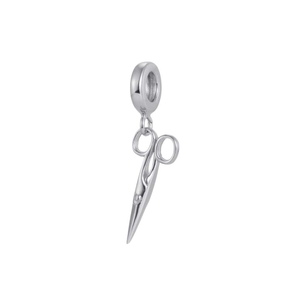 Sterling Silver Electrician Scissors Charm