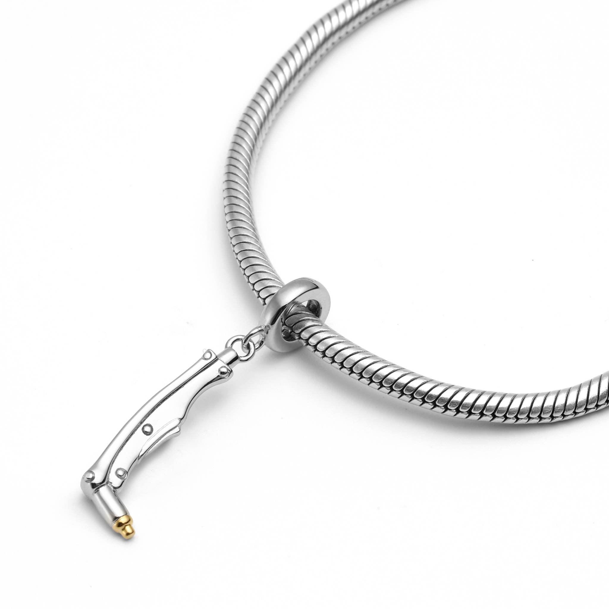 Sterling Silver Plasma Cutter Charm