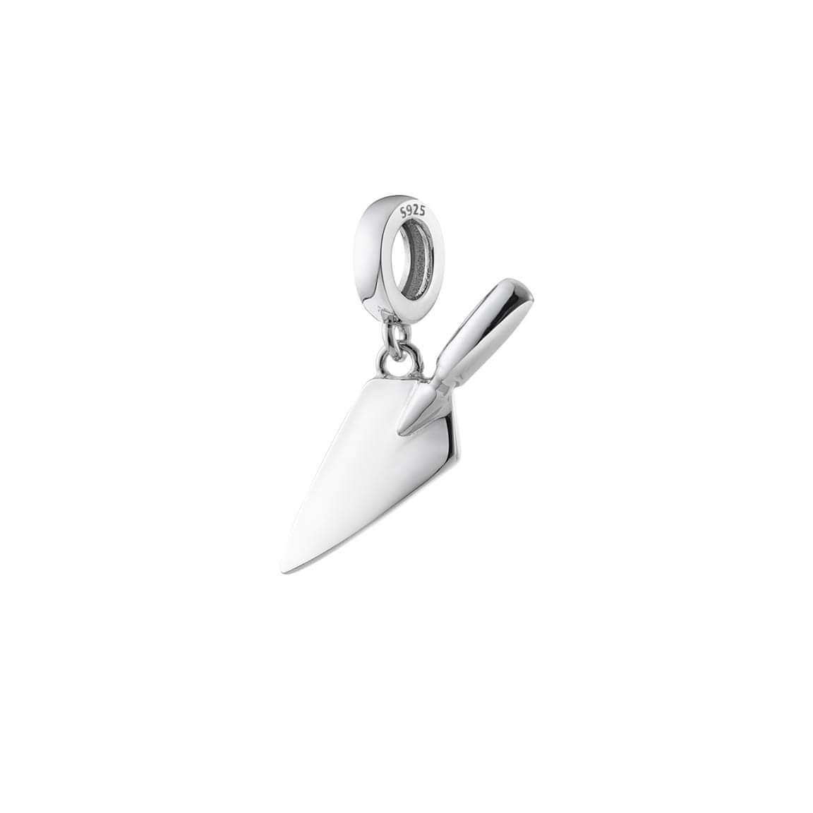 Sterling Silver Brick Trowel Charm