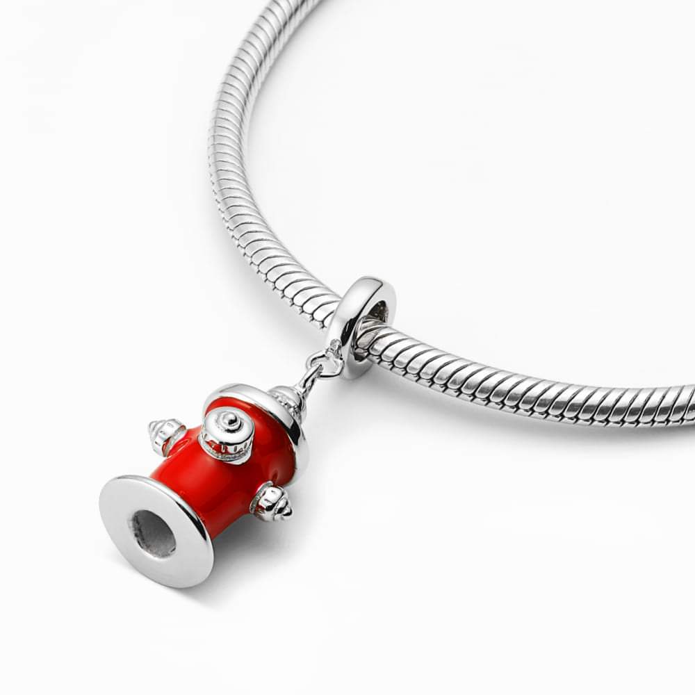 Sterling Silver Fire Hydrant Charm